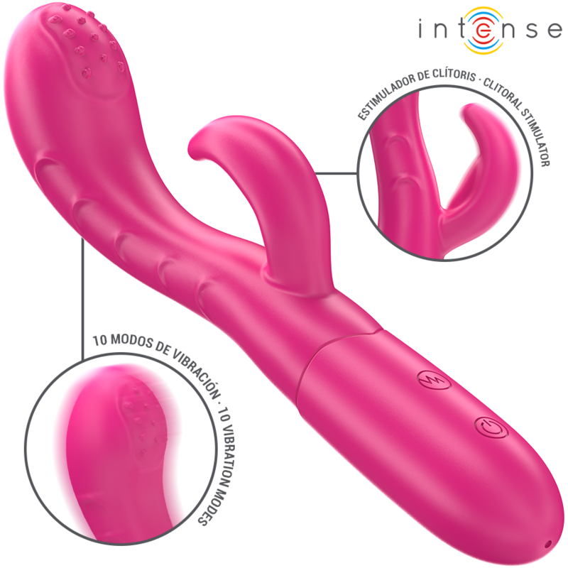 Stimulateur Clitoridien Amara Langue Vibrante Rose - Intense