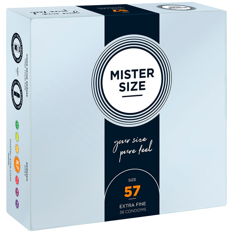Préservatif taille L 57 mm Mister Size - lot de 36 - Mister Size - MISTER SIZE