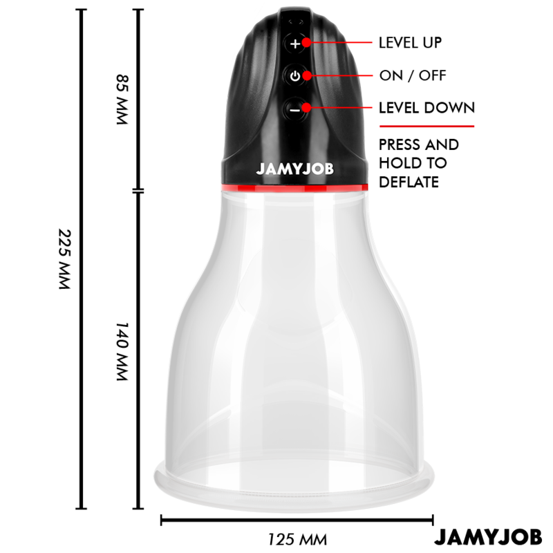 Pompe Testicules XPAND LITE 3 Modes Aspiration - Jamyjob