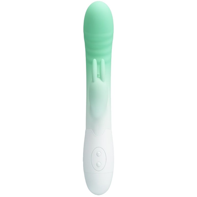 Stimulateur Rabbit Cerberus 30 Modes Vert - Pretty Love