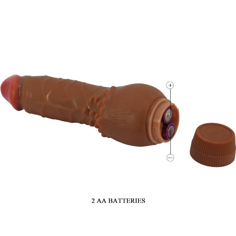 Baile - Vibromasseur Gode Marron - 19,5 cm