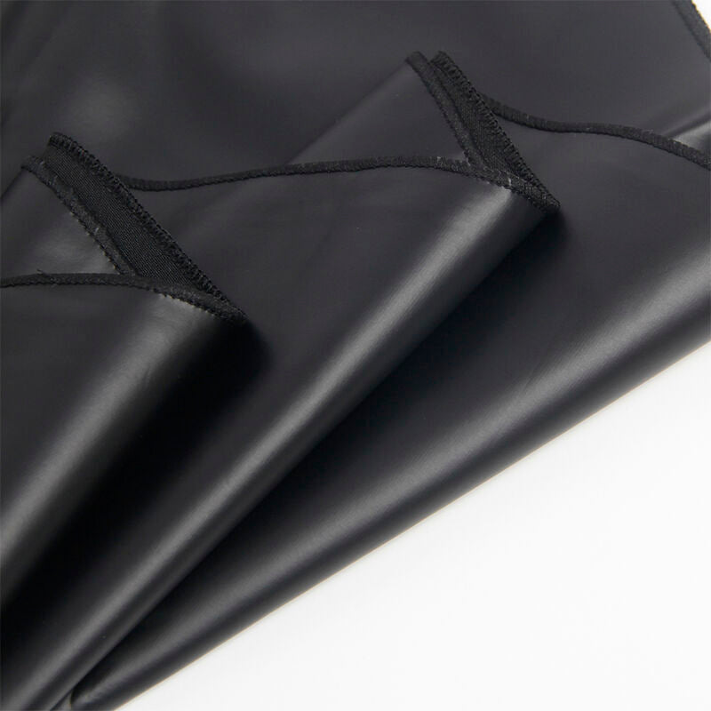 Robe à bretelles en cuir PU noir S/M - Subblime - SUBBLIME DRESSES