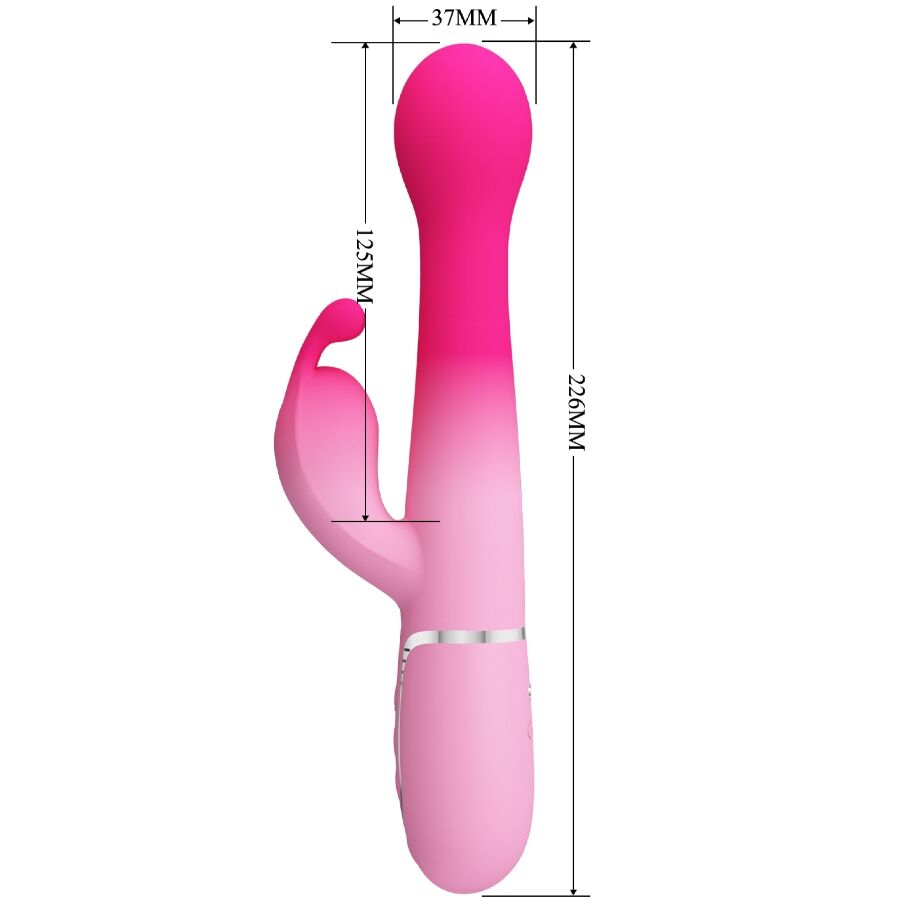 Vibromasseur Rabbit Dejon Rose - Pretty Love