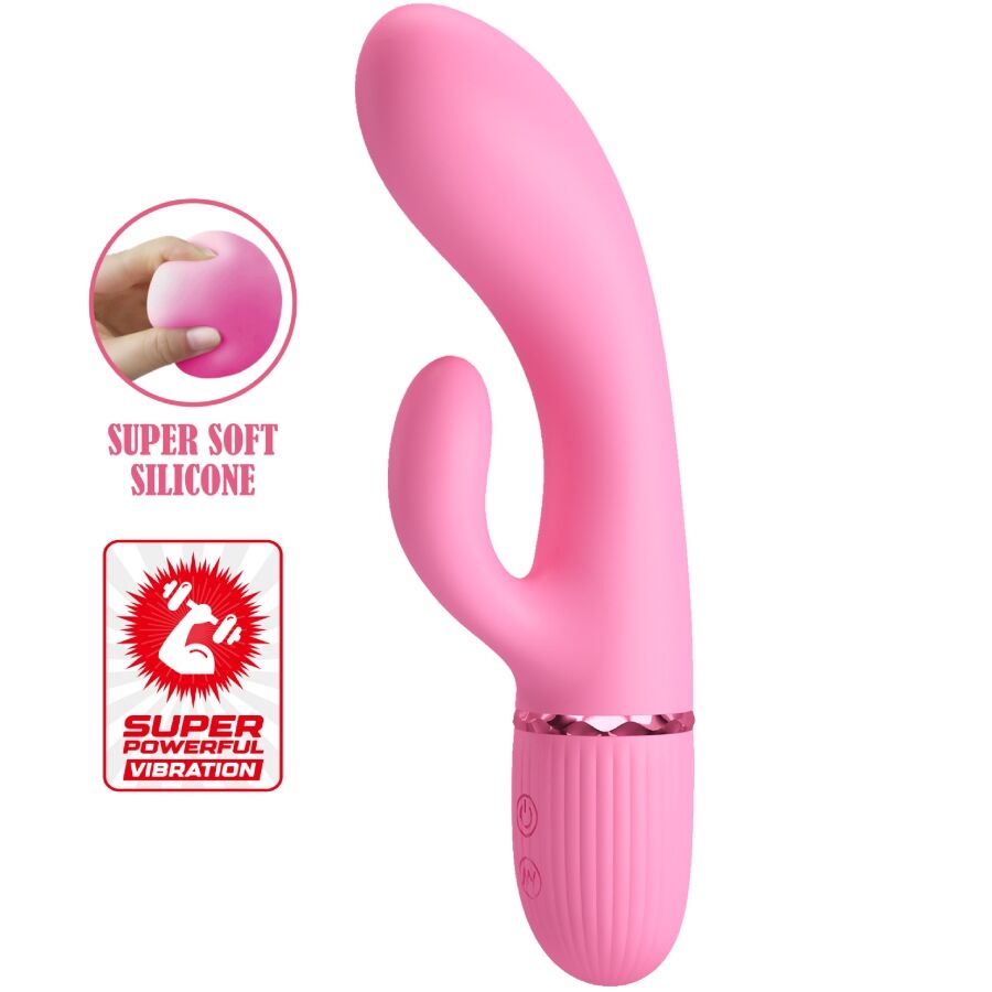 Stimulateur Rabbit Marski Rose - Pretty Love
