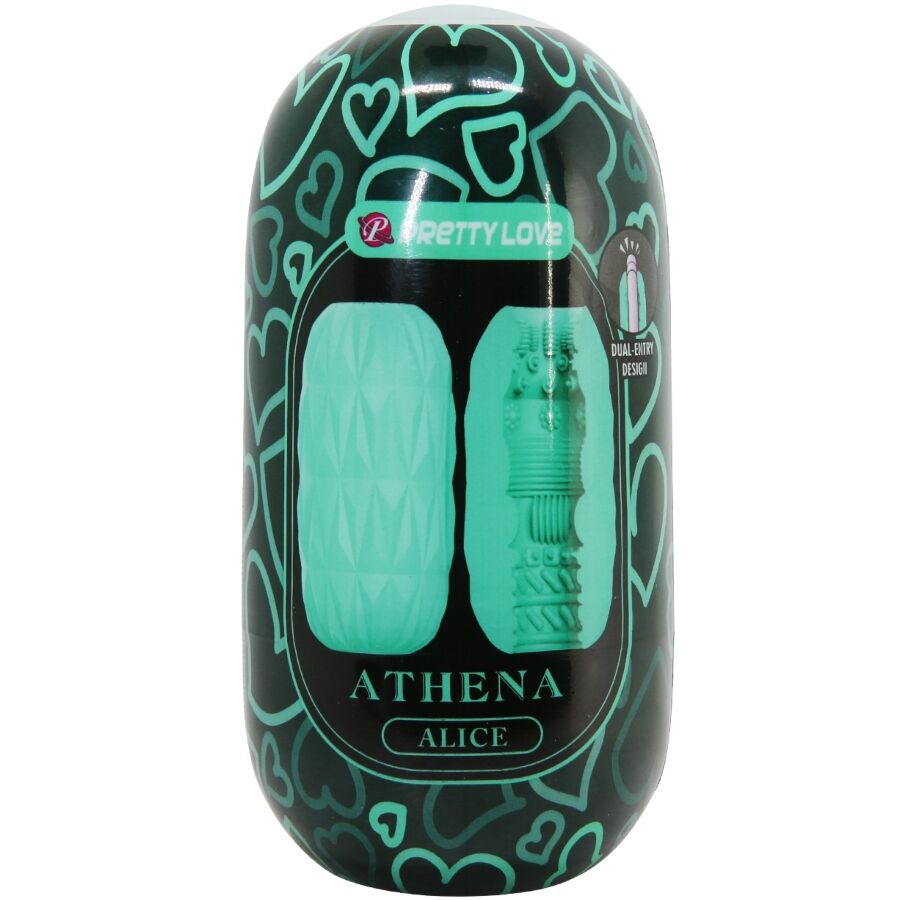 Masturbateur Œuf Athena Alice Turquoise - Pretty Love