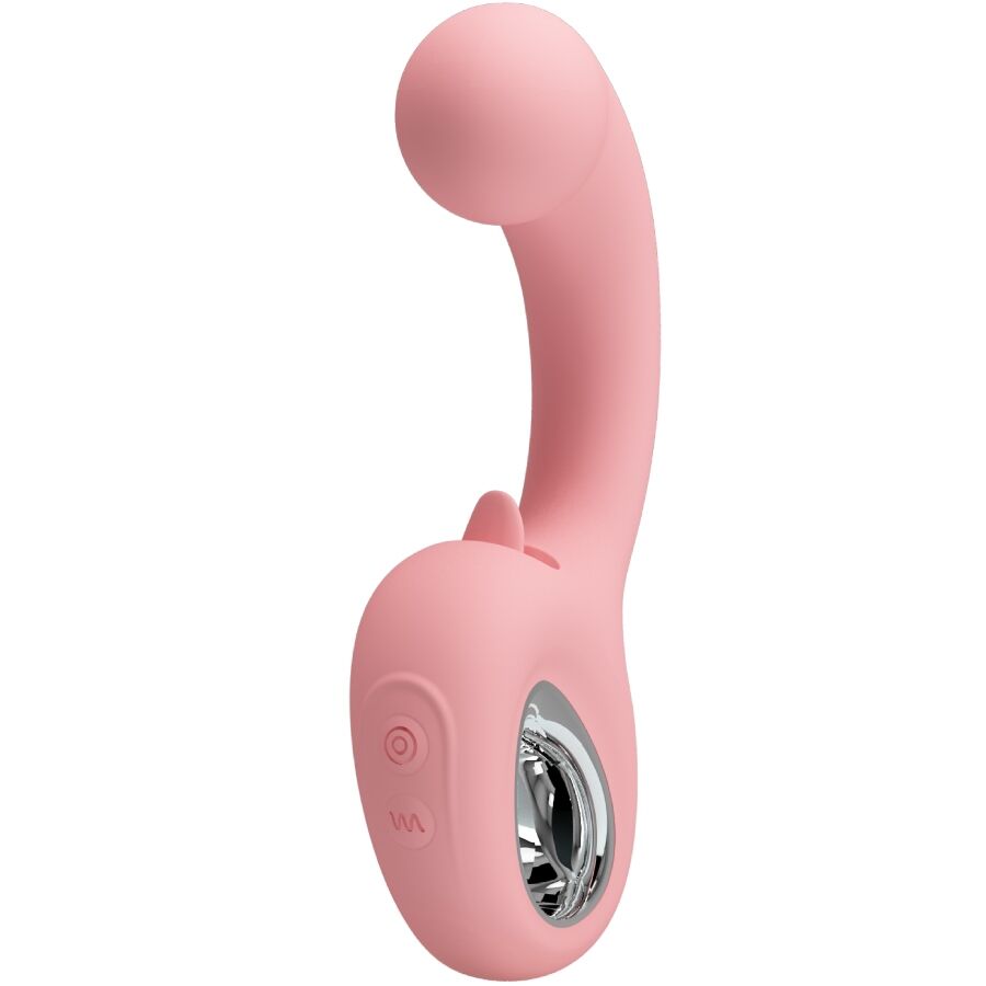 Vibrateur Double Stimulation Erynnyes Rose - Pretty Love