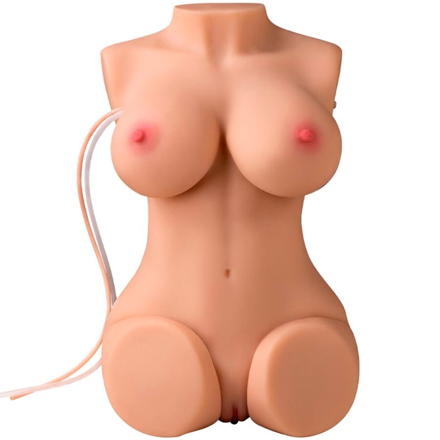 XISE – Masturbateur Buste Femme Ultra-réaliste Vibrant avec télécommande