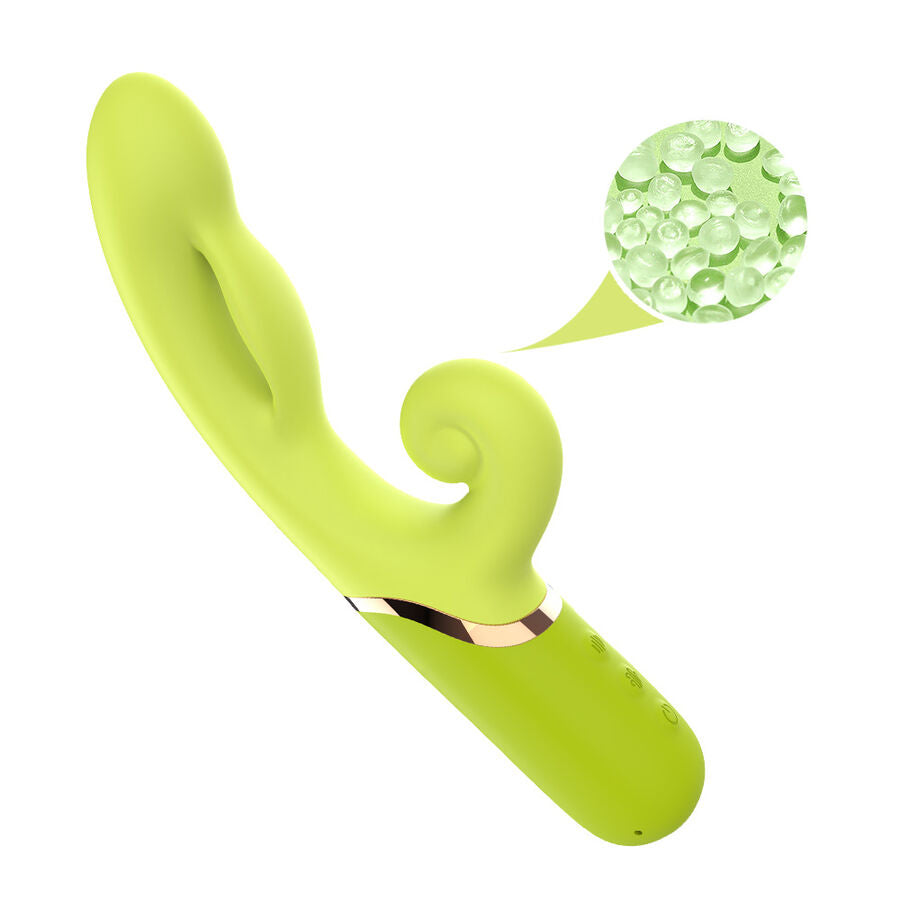 Vibromasseur Gonflable Point A Armony Vert - Armony