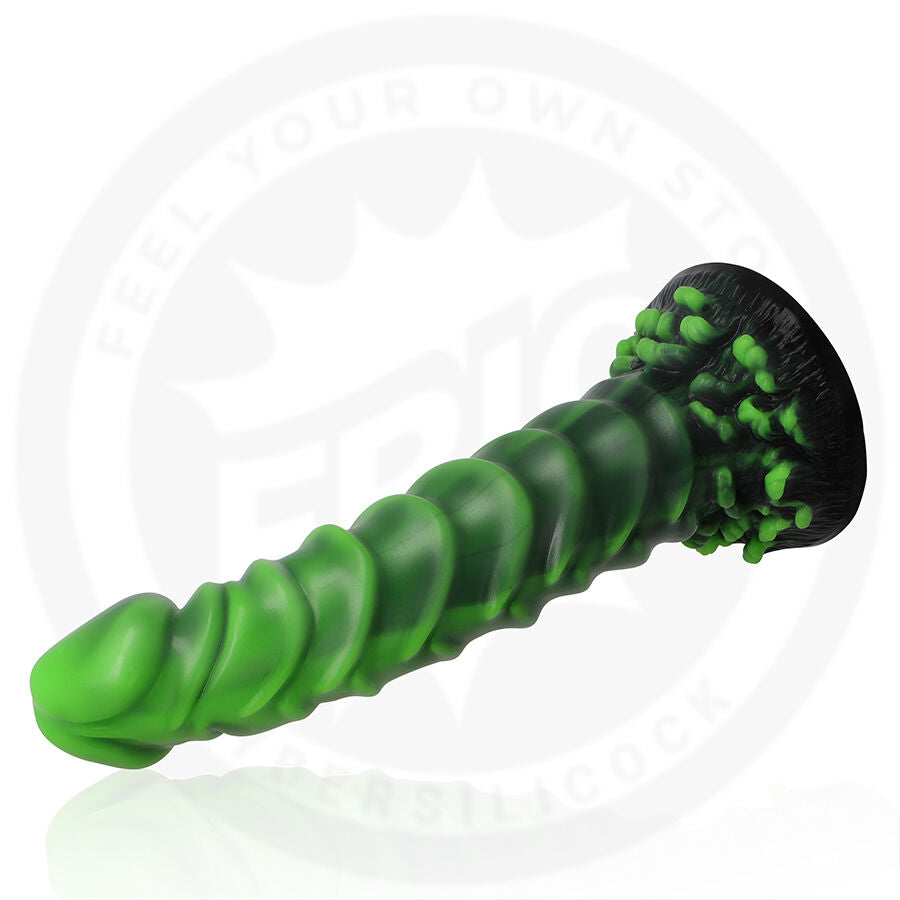 Gode Fantasy Alien avec ventouse Caelion Vert - Epic