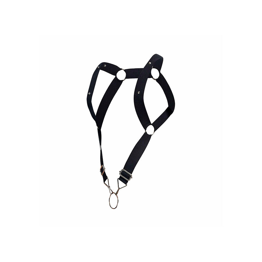 Harnais homme Dungeon dos droit noir - MaleBasics - MOB