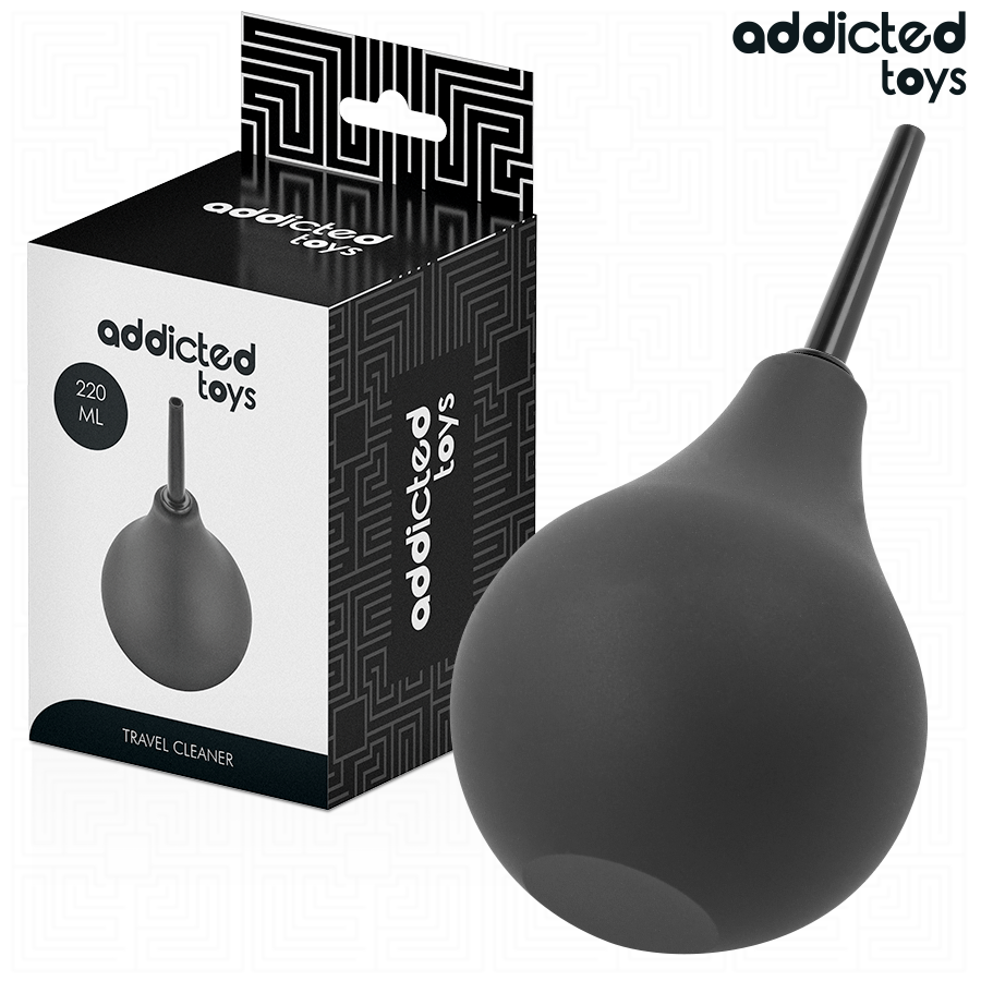 Poire à Lavement Anal de Voyage Taille L 220ml - Addicted Toys