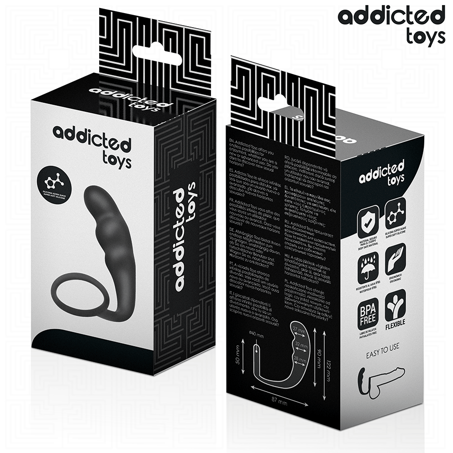 Plug Anal avec Anneau Modèle 4 - Addicted Toys