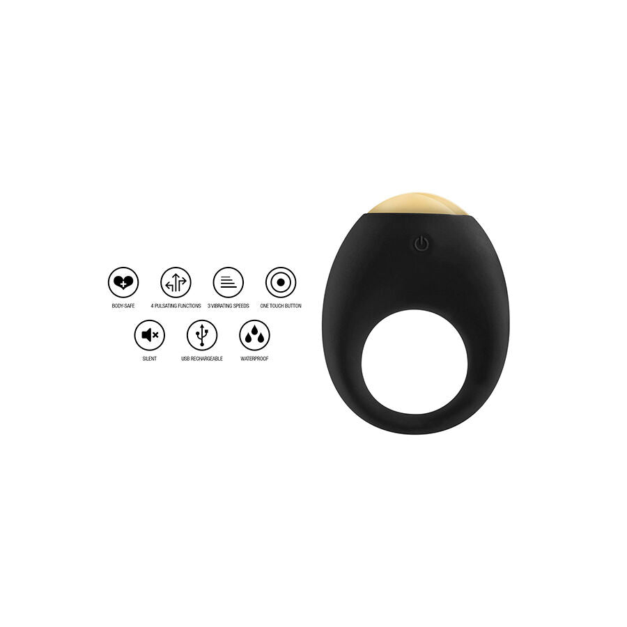 Anneau Pénien Vibrant Eclipse Light - ToyJoy