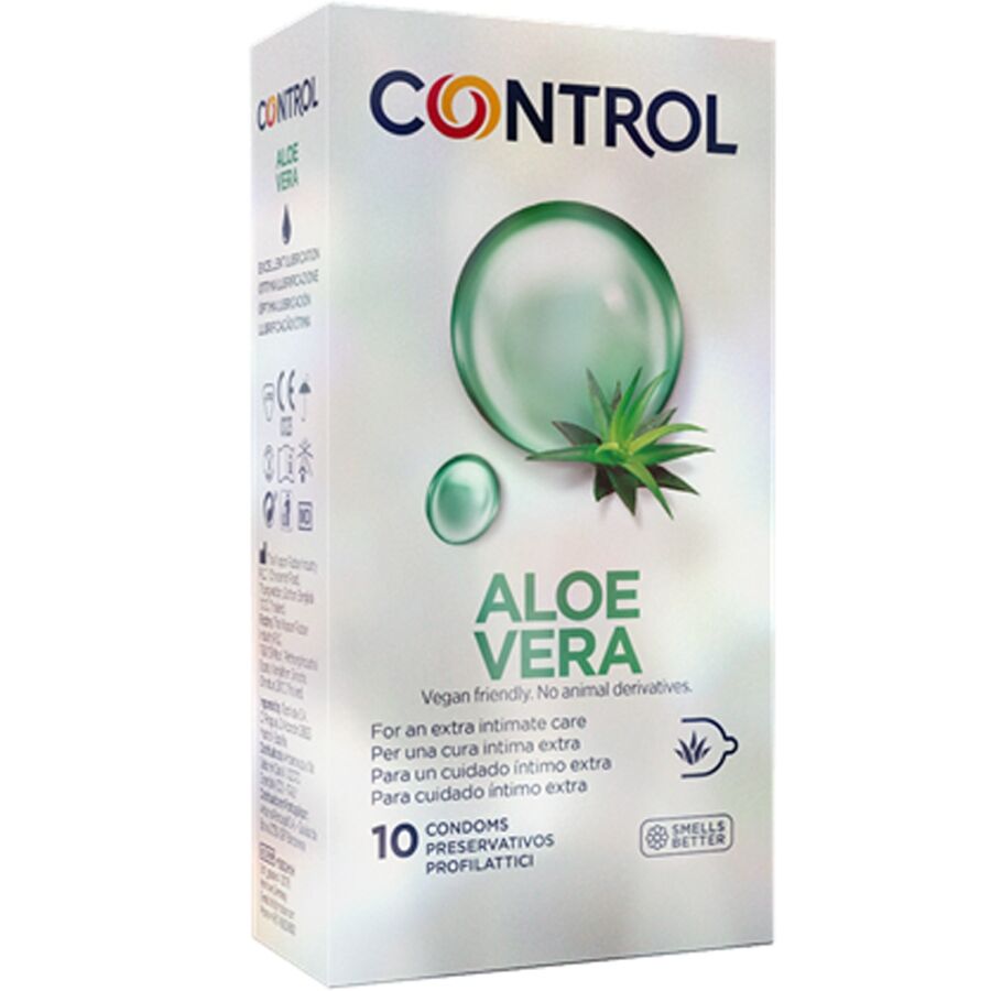 Préservatifs Control Aloe Vera 10 Unités - Control - CONTROL CONDOMS