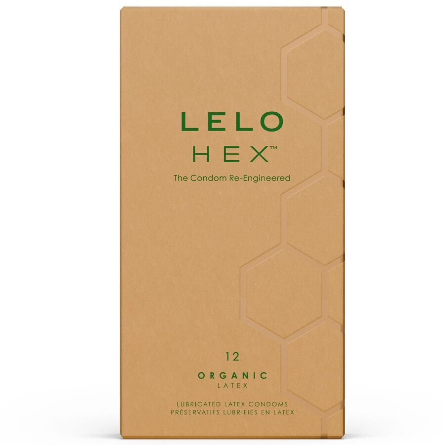 LELO - Préservatifs BIO Hex Organic - Boîte de 12