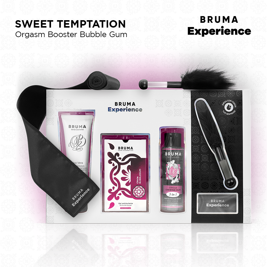 Kit Érotique Bruma Xperience Tentation Bubblegum - Bruma