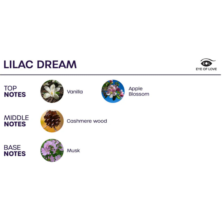 Spray d'ambiance aux Phéromones Lilac Dream - Eye of Love