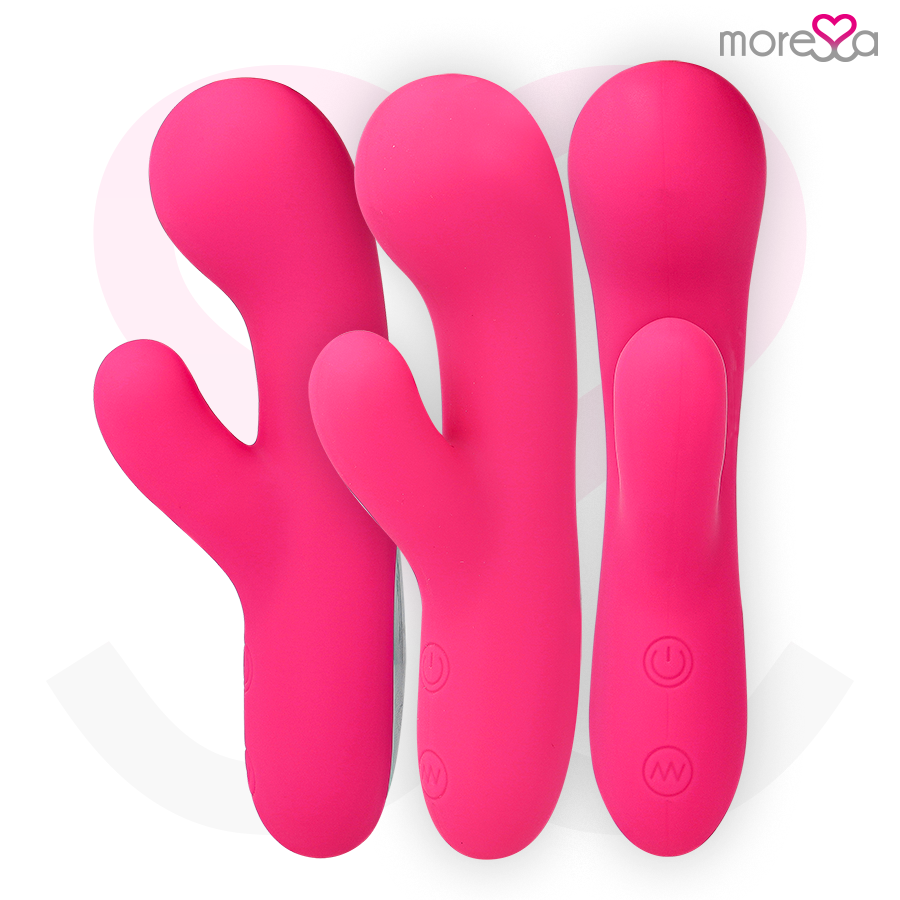 Vibromasseur rechargeable Jerry en silicone premium - Moressa - MORESSA
