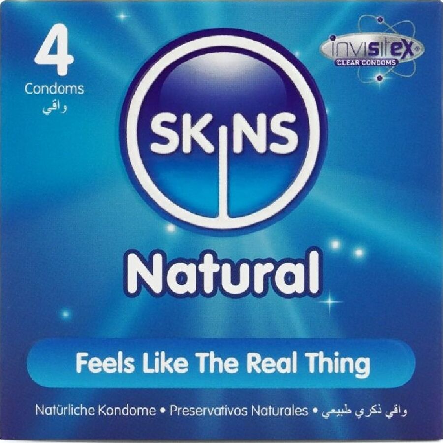 Préservatifs Naturels Premium Pack 4 - Skins - SKINS