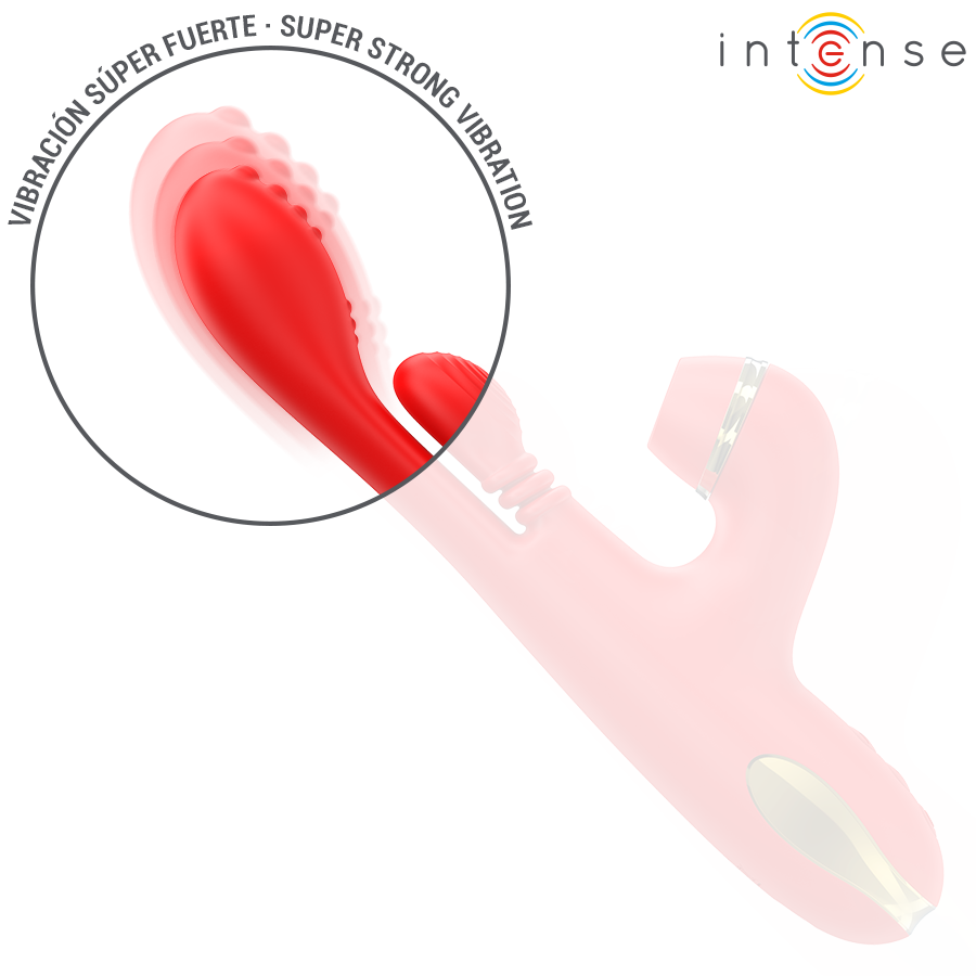Vibromasseur Multifonction Intense Katy Rouge - Intense