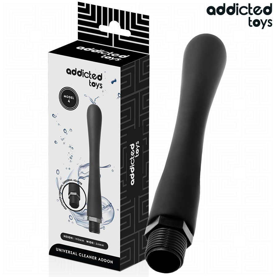 Nettoyeur Anal avec Adaptateur Universel Modèle 4 - Addicted