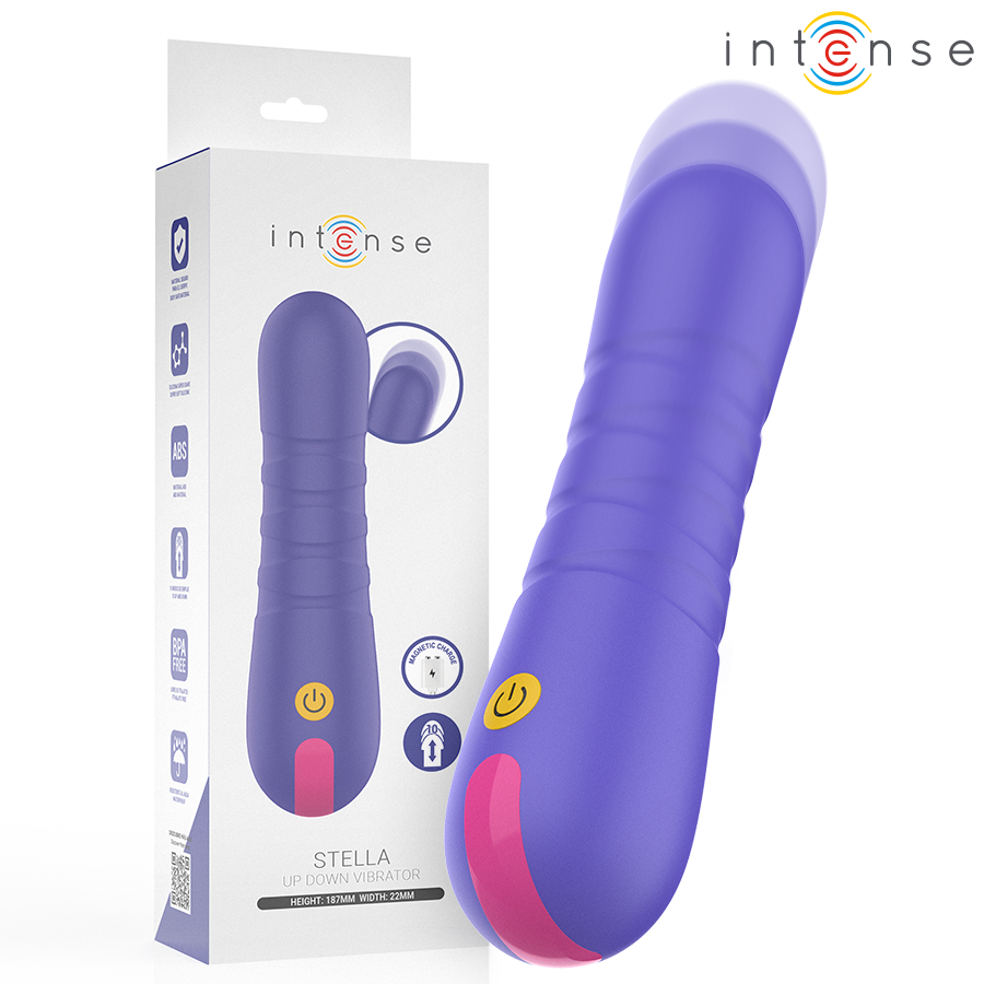 Vibromasseur à Poussée Verticale Stella - Intense