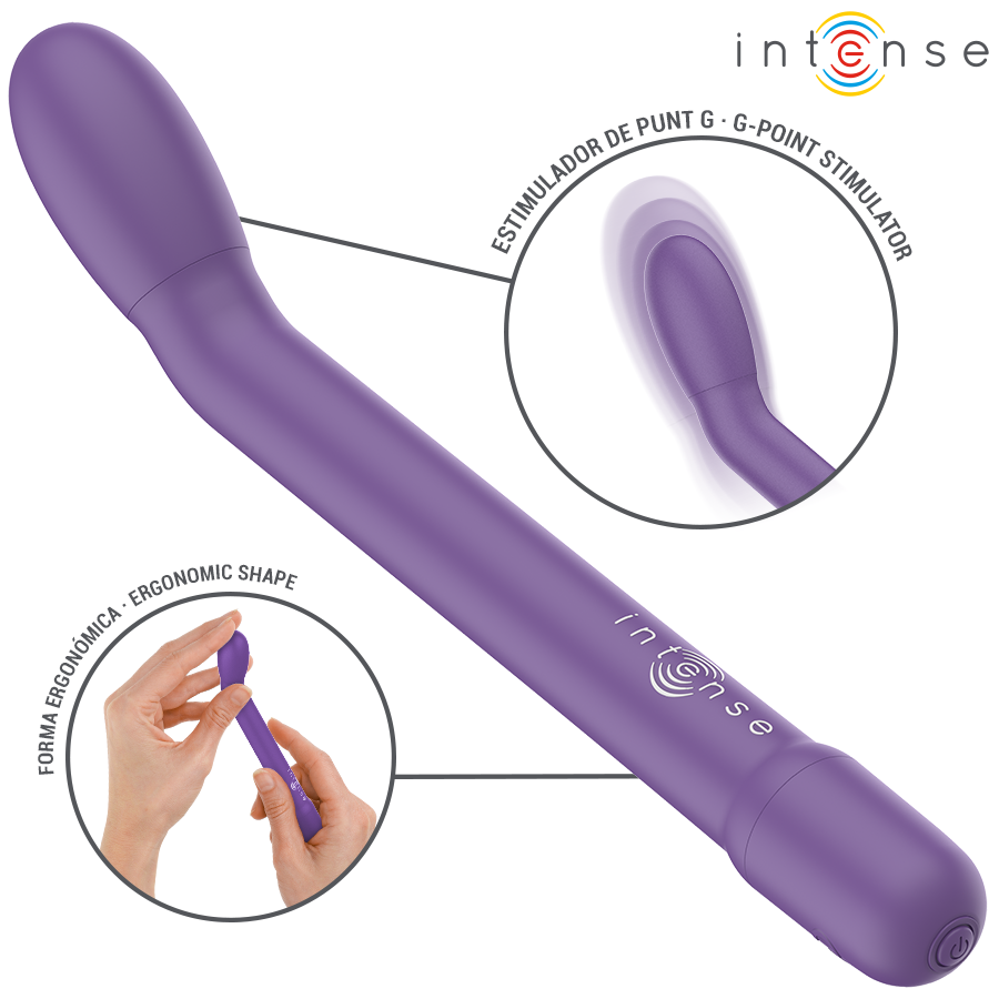 Stimulateur Point G Rechargeable Karlie Violet - Intense Fun