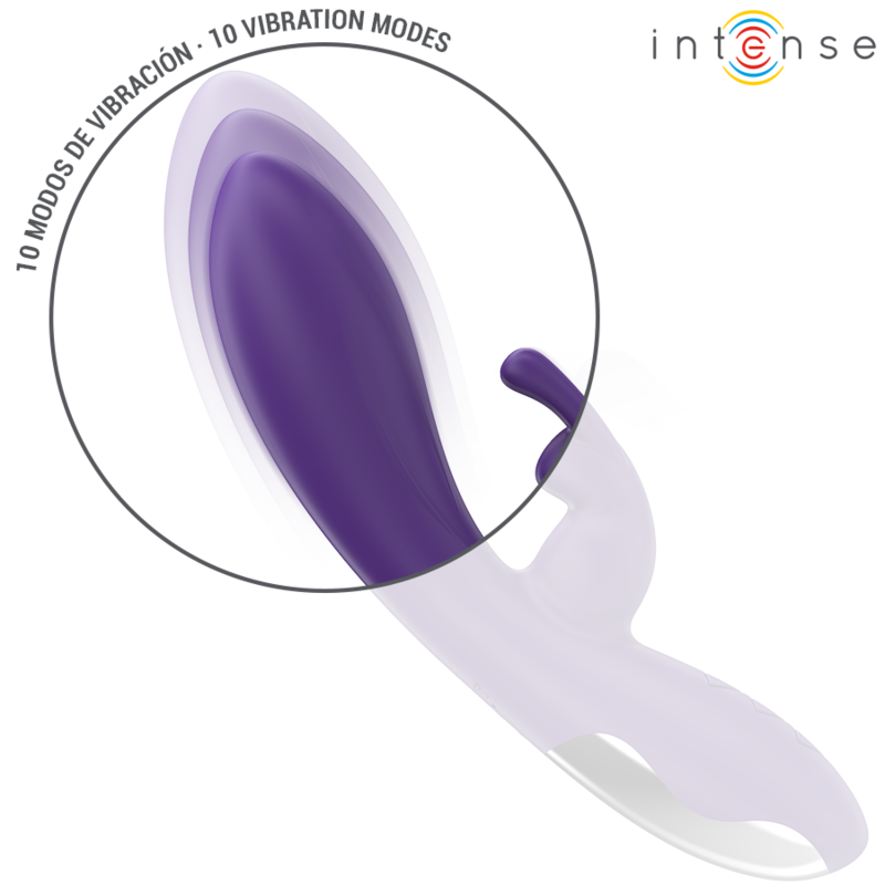 Vibrateur Rabbit Randall 10 Vibrations Violet - Intense