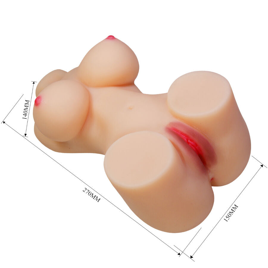 Realistischer weiblicher Torso-Masturbator Hetty 1,9 kg - Crazy Bull