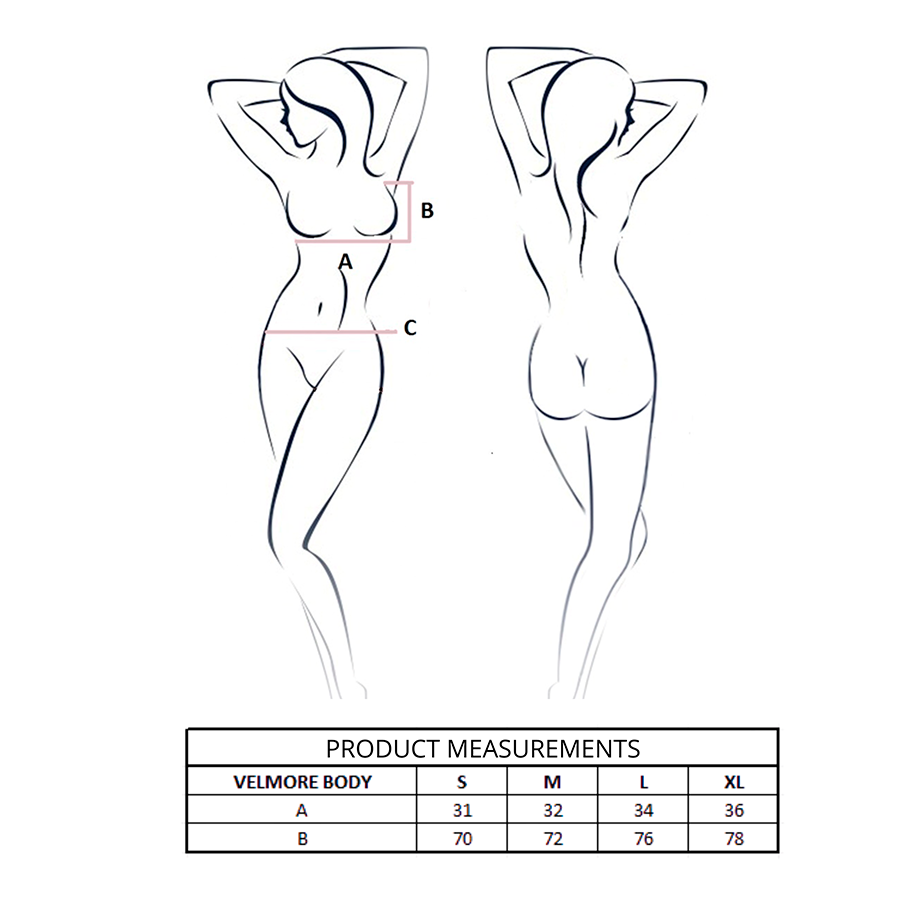 Body Sensuel Velmore Violet S/M - Passion
