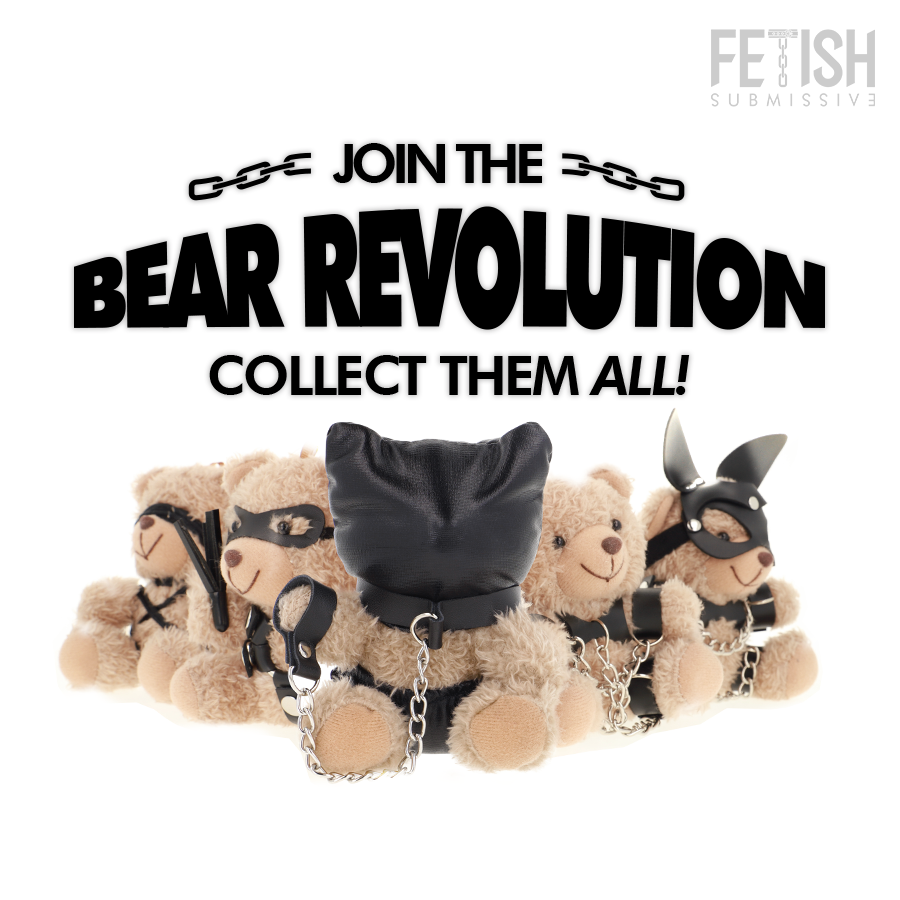Peluche BDSM Fetish Submissive Momo Modèle 8 - Collection - FETISH SUBMISSIVE REBEL TOYS