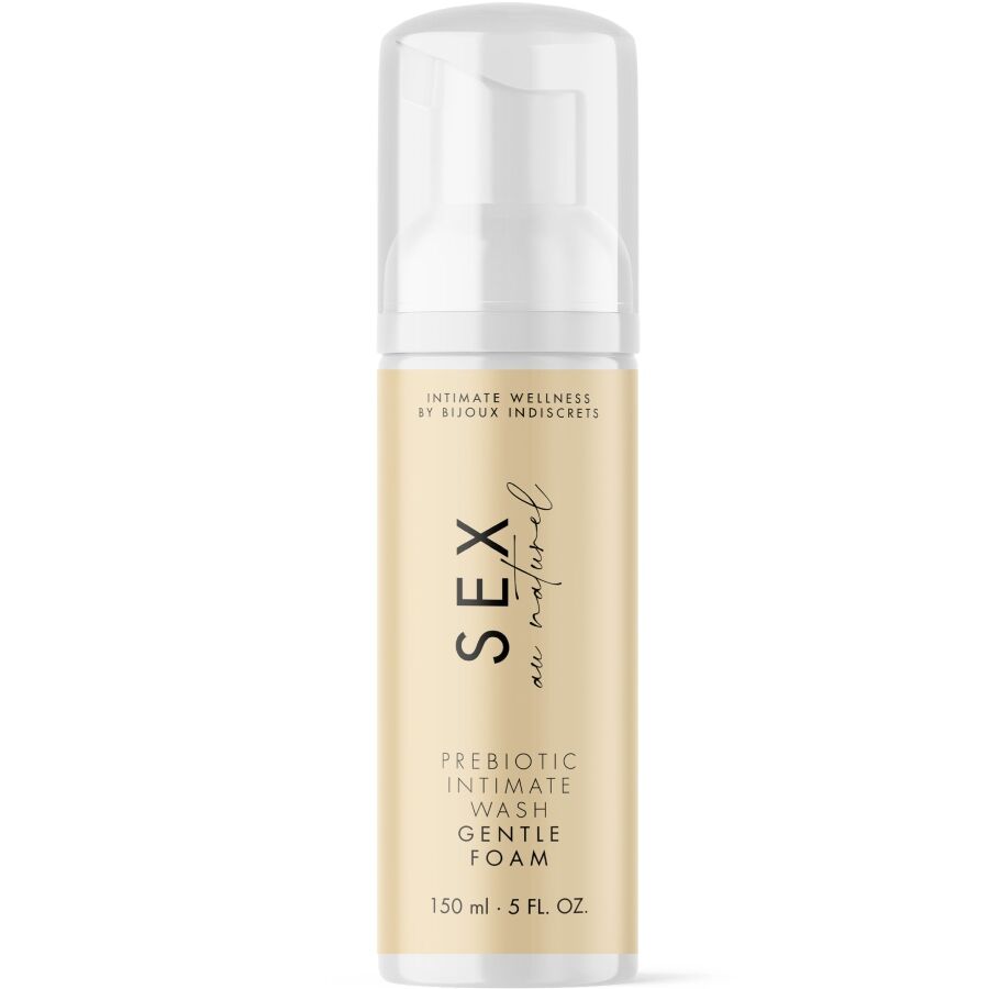 Mousse Intime Sex au Naturel Prébiotique 150ml - Bijoux Indiscrets - Bijoux Indiscrets