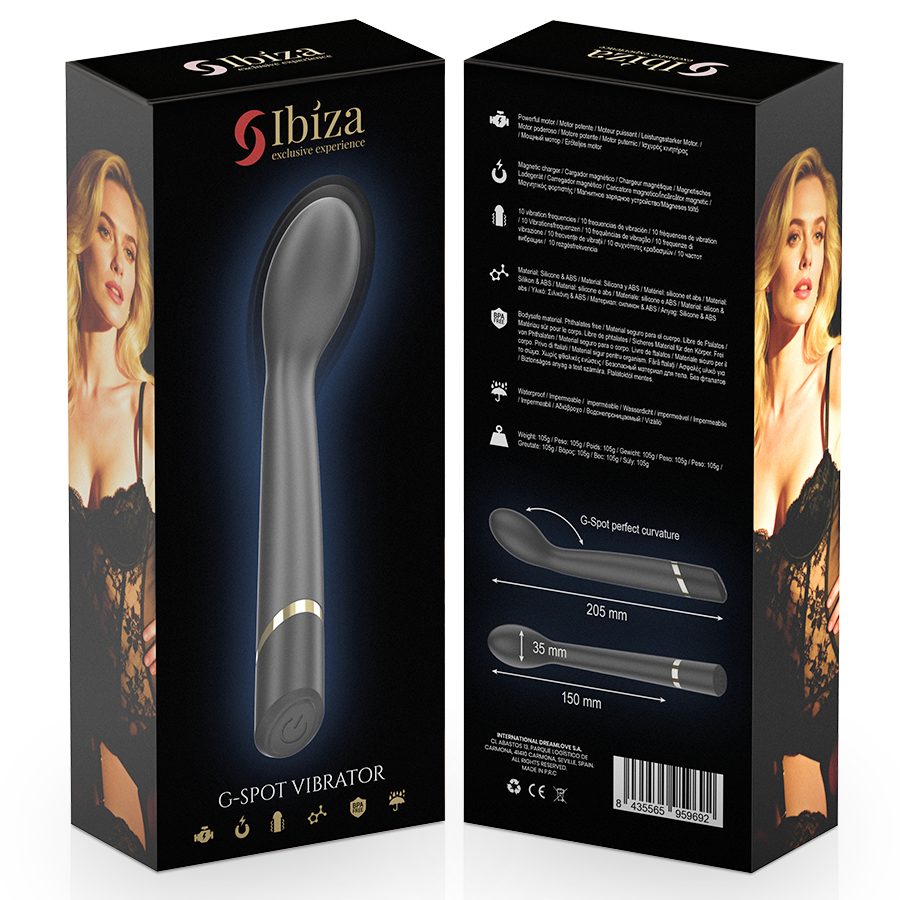 Vibrateur Point G Ibiza 10 Vibrations Rechargeable - Ibiza