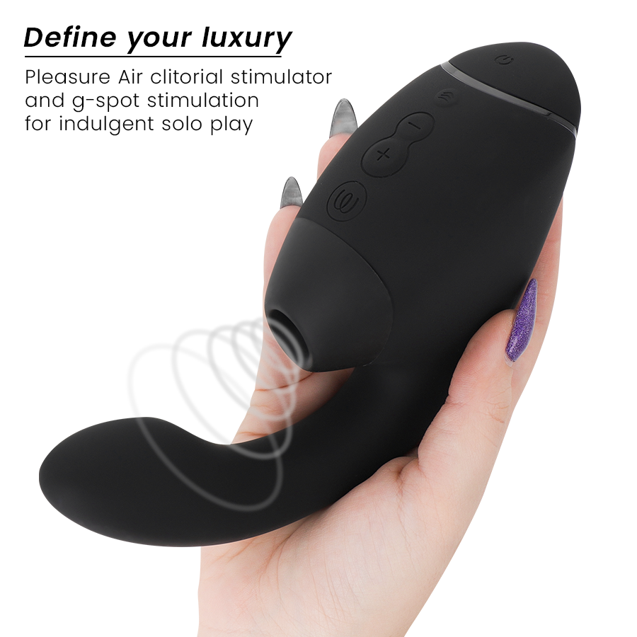 Stimulateur Double Womanizer Duo Next Clitoris Point G Noir
