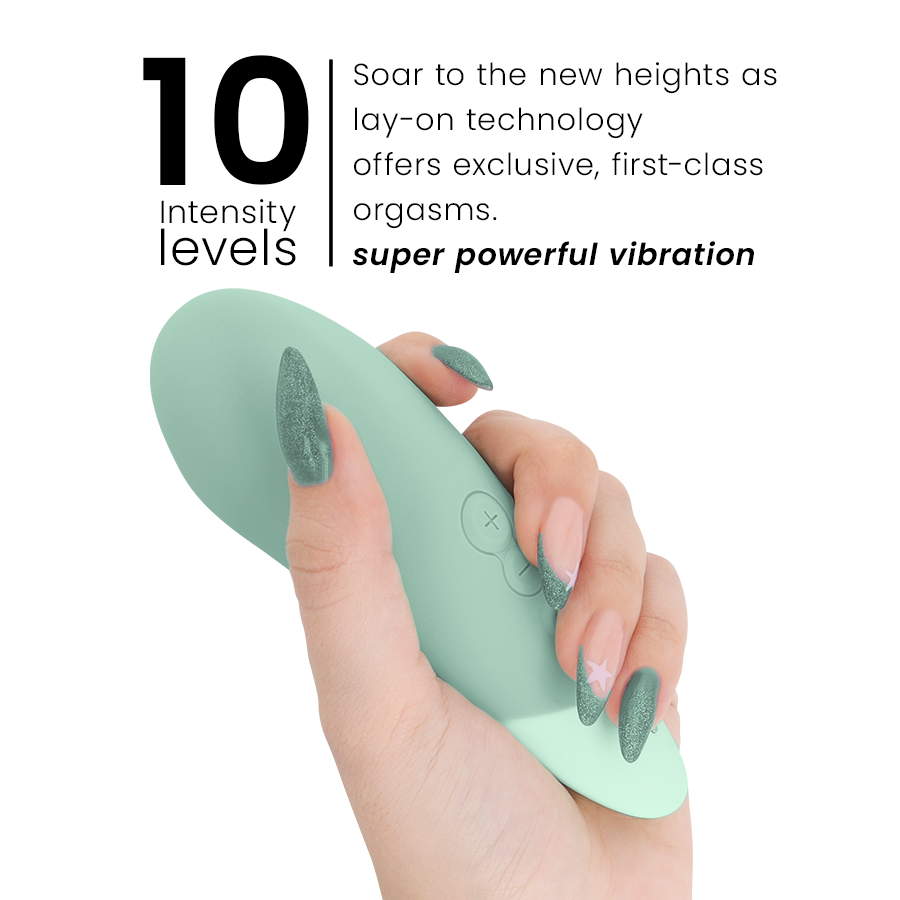 Vibromasseur Womanizer Vibe Lay-On Sauge - Womanizer