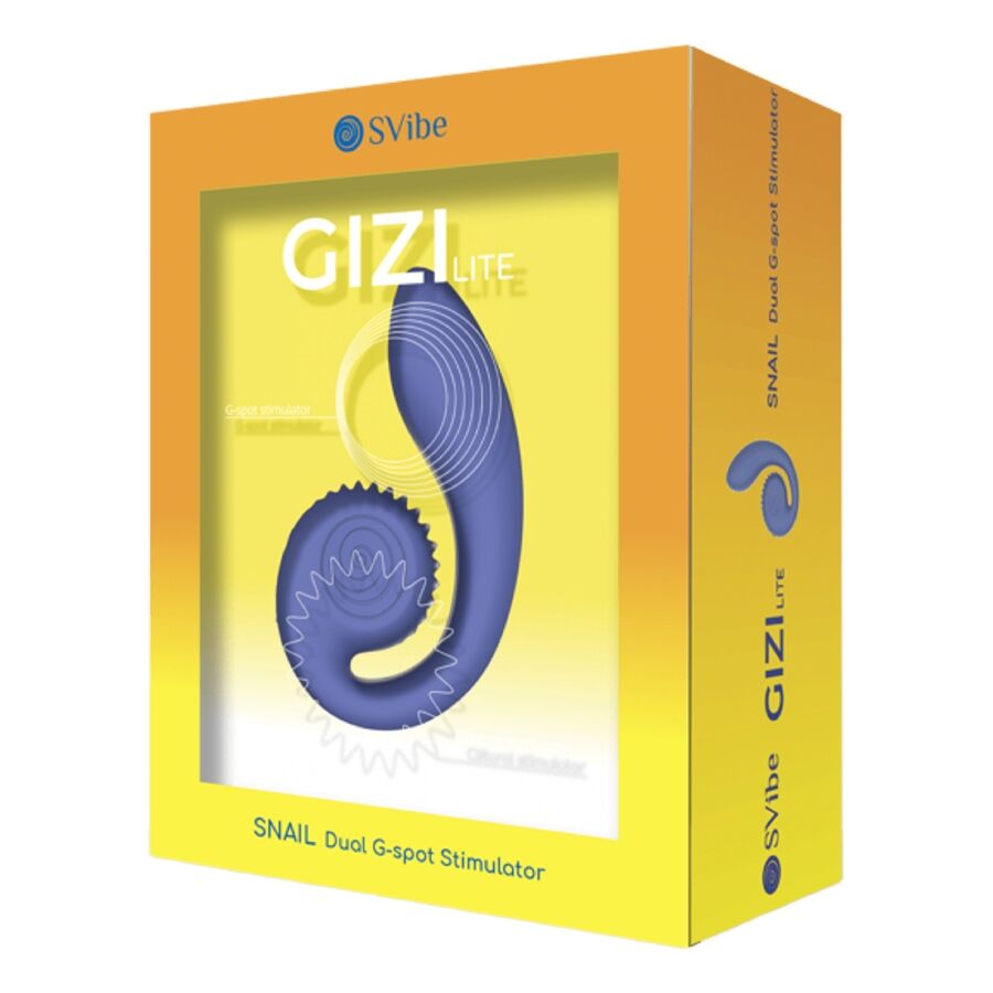 Vibrateur Double Stimulation Gizi Lite Violet - Snail Vibe