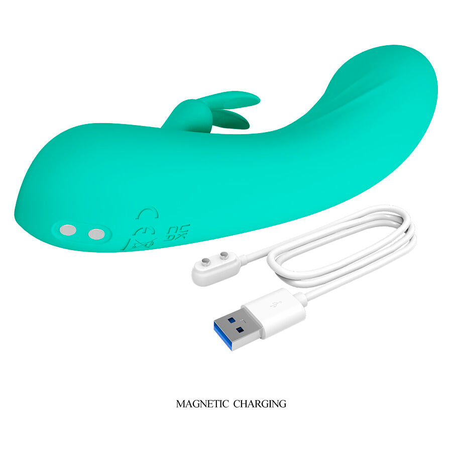 Vibromasseur G-Spot DJ Stick Turquoise - Pretty Love