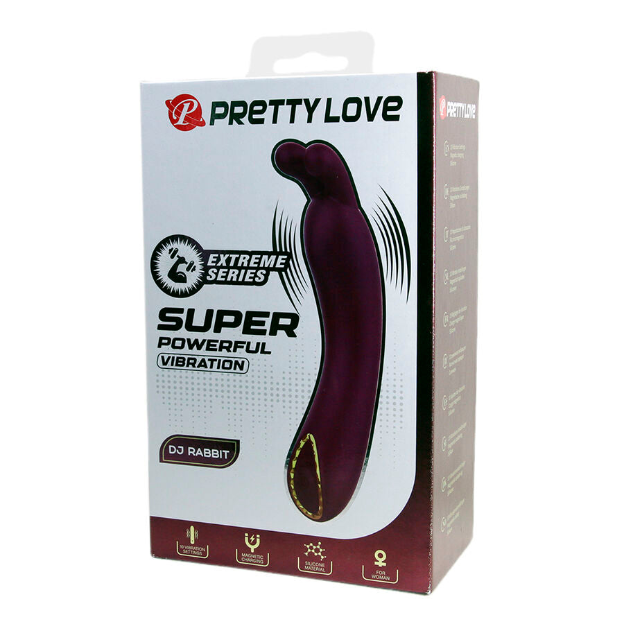 Vibromasseur DJ Rabbit Point G Violet - Pretty Love