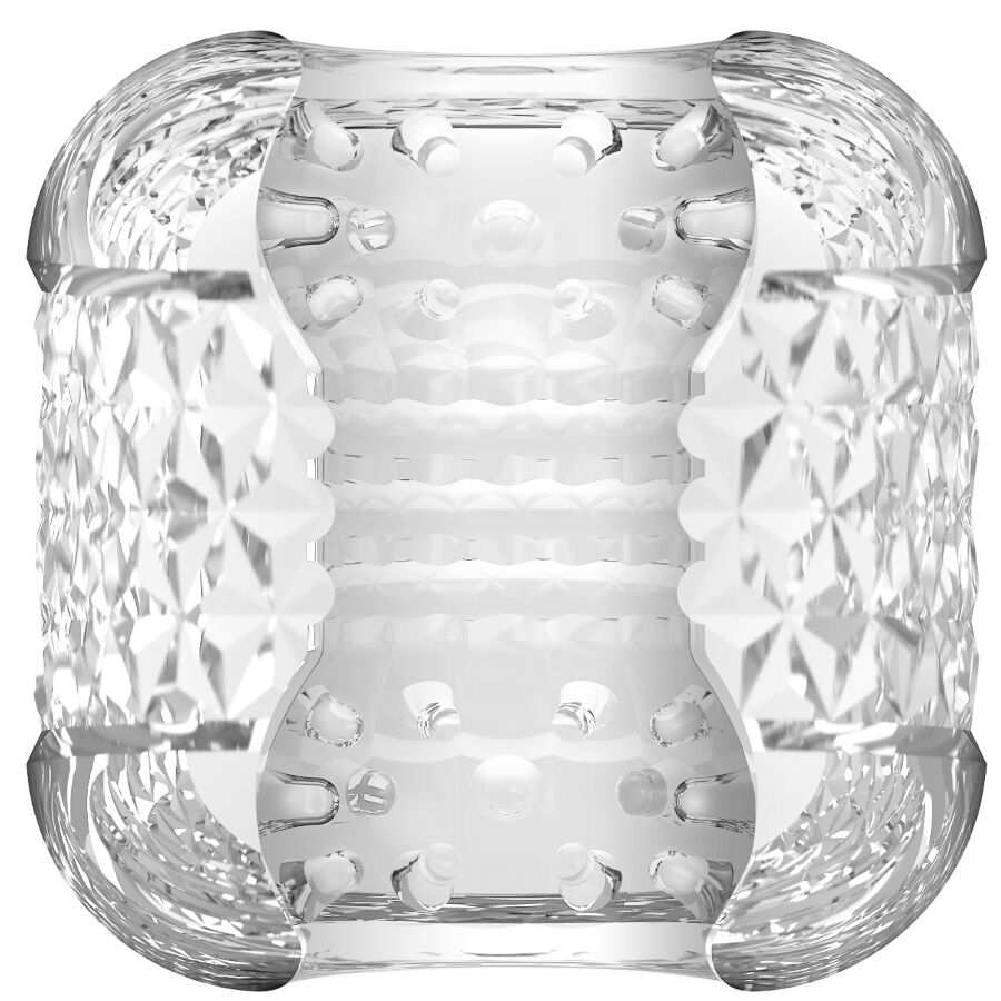 Masturbateur Cole Double Entrée Transparent - Pretty Love