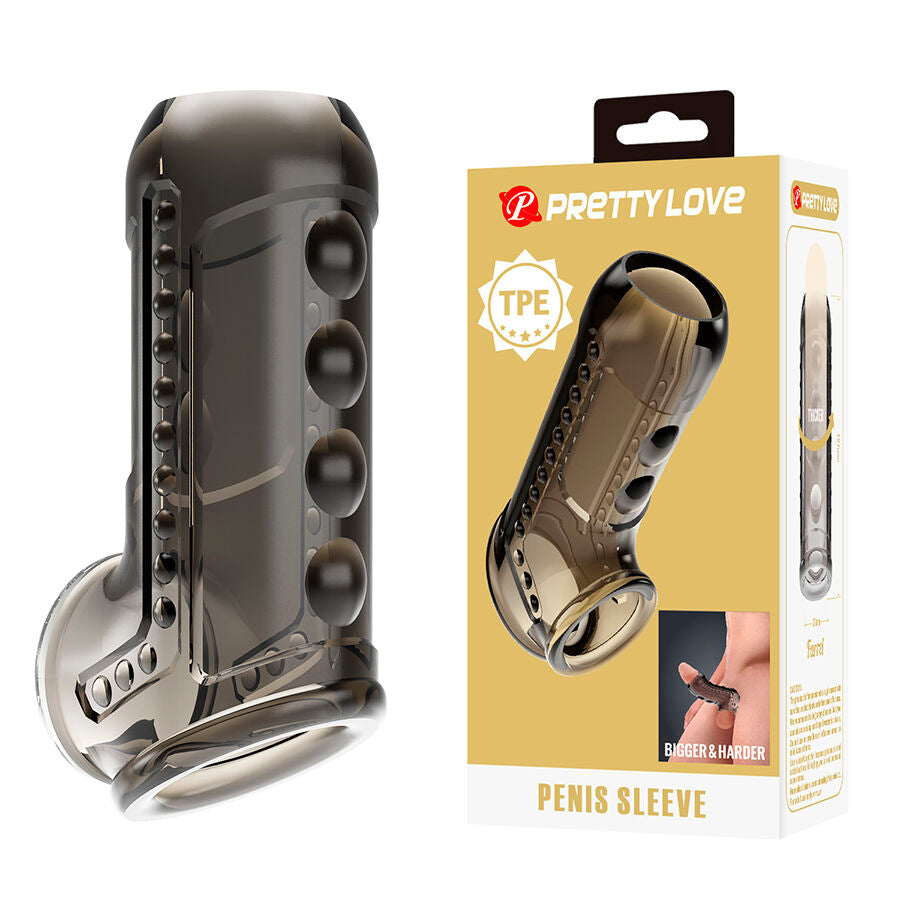 Manchon Pénis Texturé Pretty Love - Pretty Love