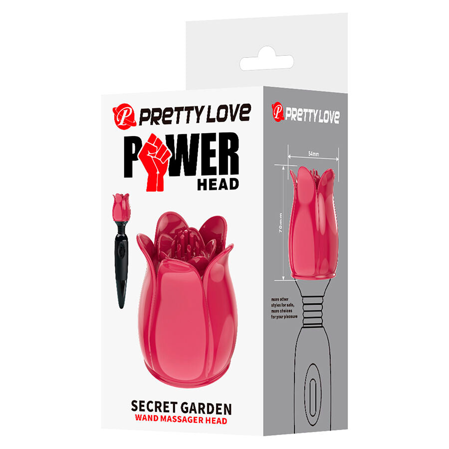 Tête de Massage PowerWand Rose - Pretty Love