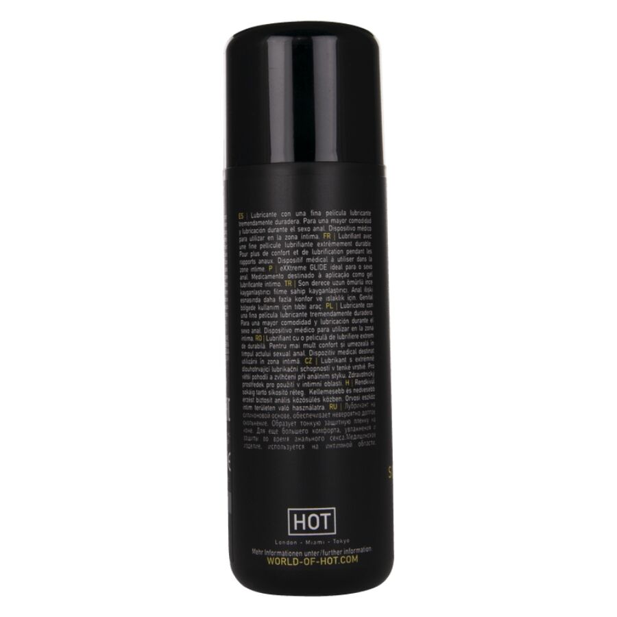 Lubrifiant Anal Exxtreme Glide Silicone Confort 100ml - Hot