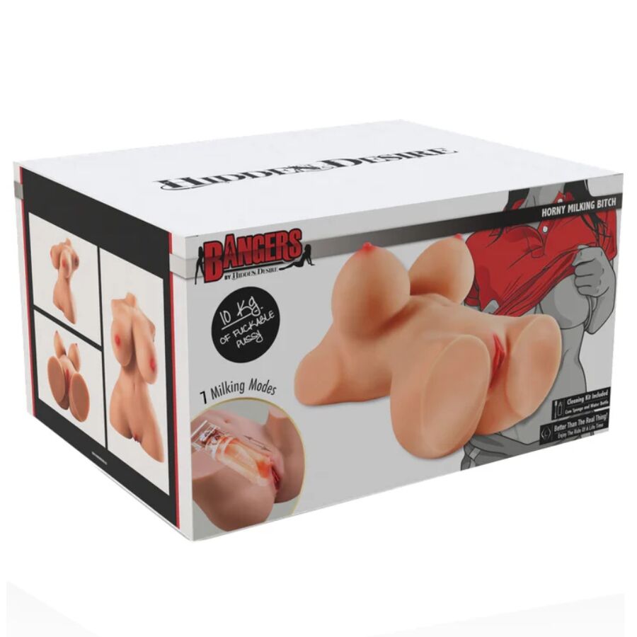 Masturbateur Horny Milking Bitch Réaliste 10kg - Hidden Desire - HIDDEN DESIRE