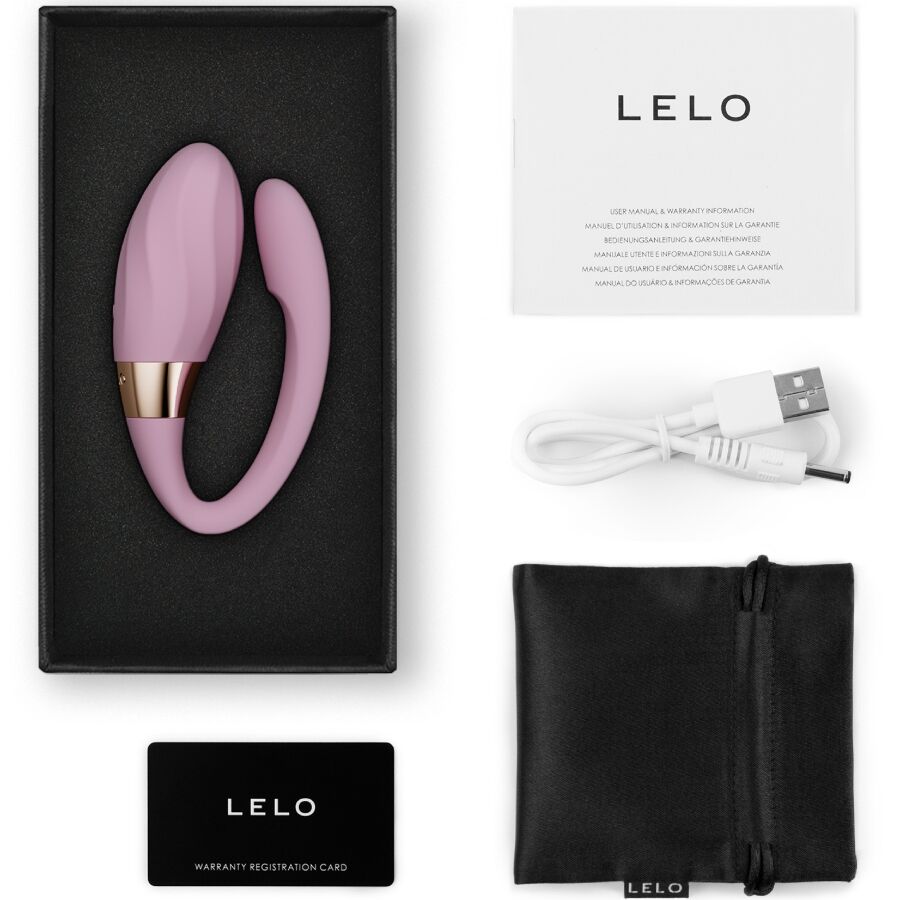 Vibrateur pour Couples Tiani Twist Rose Pâle - LELO