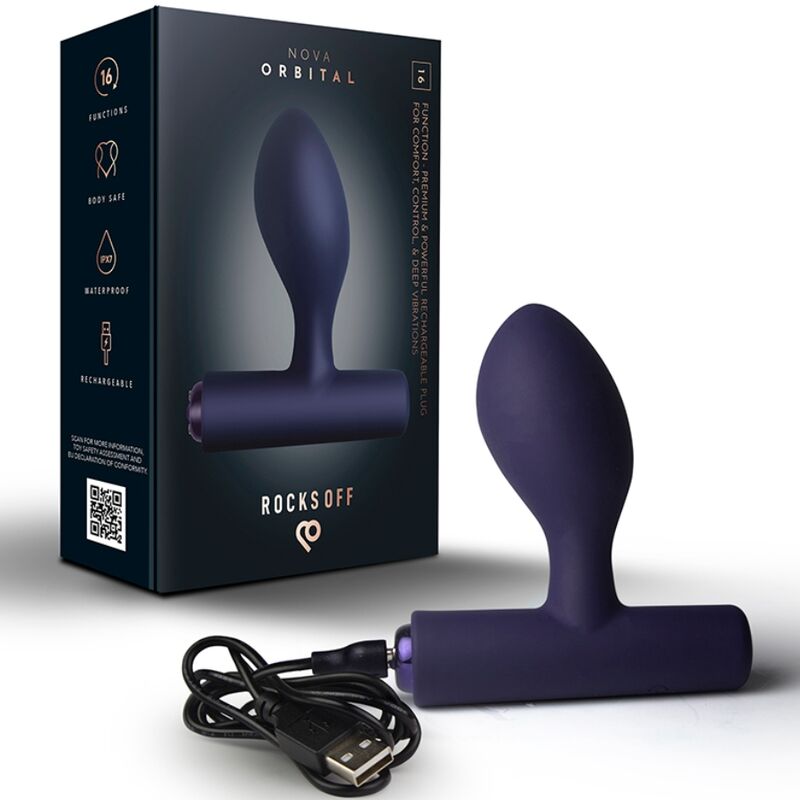Mini Baguette Vibromasseur Rechargeable 16 Fonctions Rose - Rocks-Off