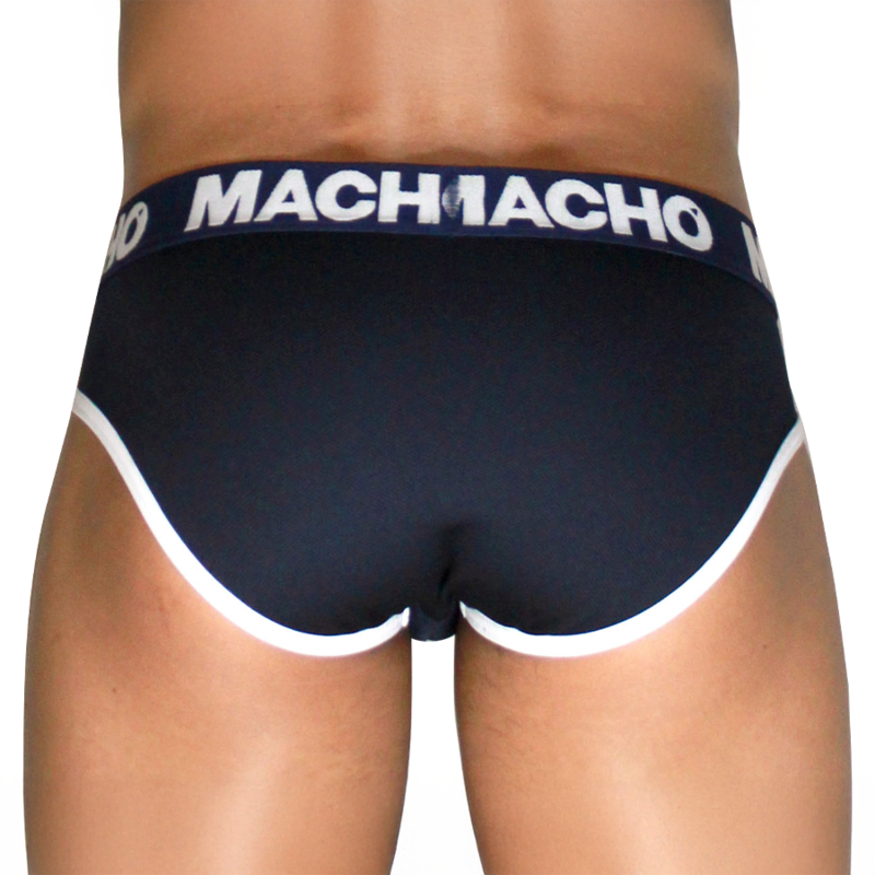 Slip Classique Push-Up Bleu Marine - Macho Underwear