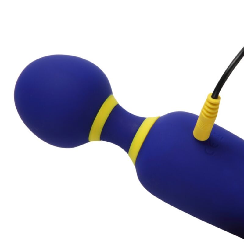 Baguette Vibrante Flip Silencieuse 10 Modes Bleue - ROMP