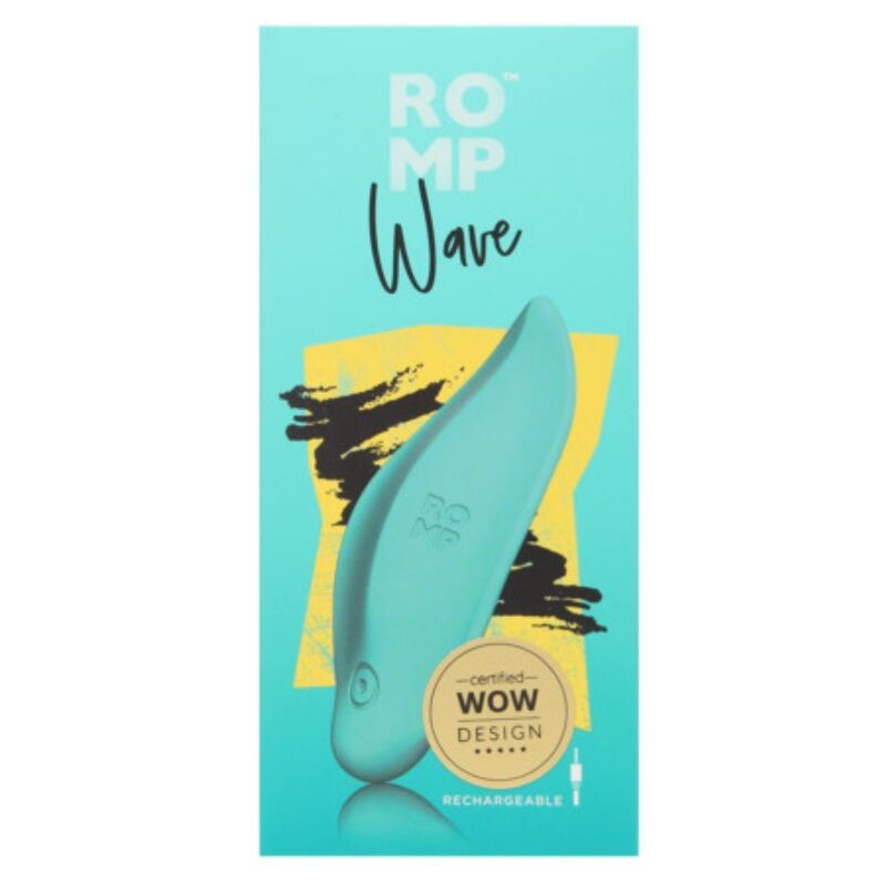 Vibrateur Point G Wave Vert d'Eau - ROMP
