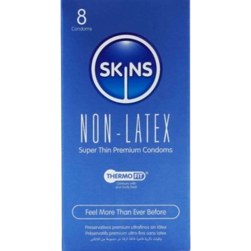 Préservatifs Sans Latex Ultra-Fins Paquet de 8 - Skins