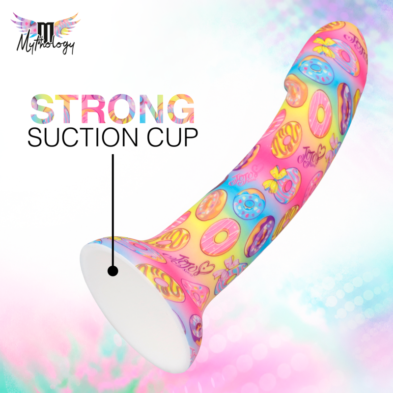 MYTHOLOGY - LYRA 2 GODEMICHET EN SILICONE 19 CM Ø 3,3 CM DONUTS